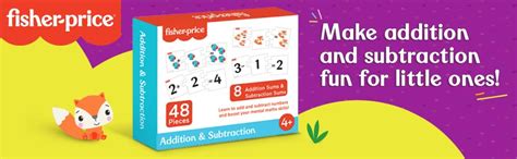 Buy Fisher-Price Addition & Subtraction - 48 Pieces of Puzzles for Kids ...