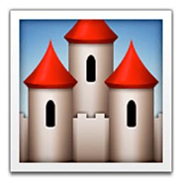 Image result for Exploding Castle Emoji