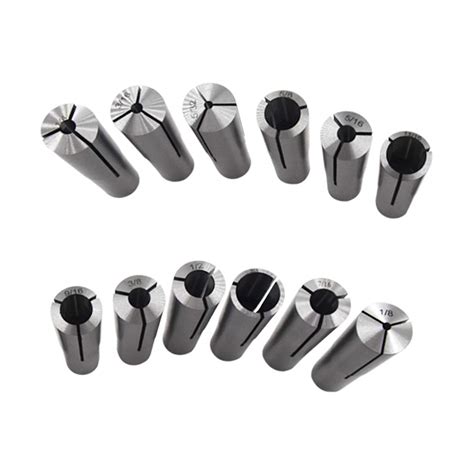 WFLNHB 3MT MT Collet 12 Pcs Set 1/8" - 3/4" With 3/16 1/4 3/8 1/2 5/8 ...