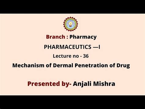 Pharmaceutics I Video Lectures | Bachelor of Pharmacy 1st Semester ...