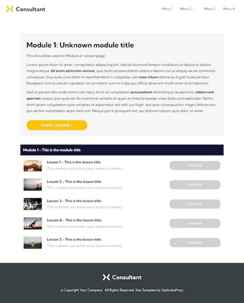 Image result for Online Course Module Template