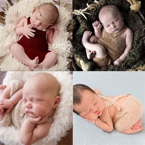 Solalux Newborn photography props boy girl mohair handmade India | Ubuy
