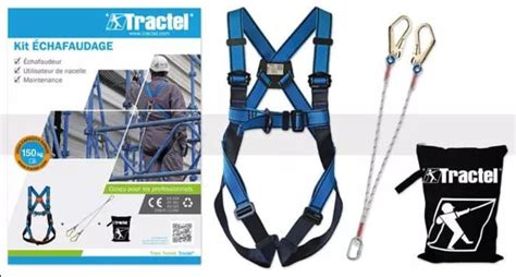 70152 Tractel | Tractel with The kit includes a HT22 safety harness, a ...