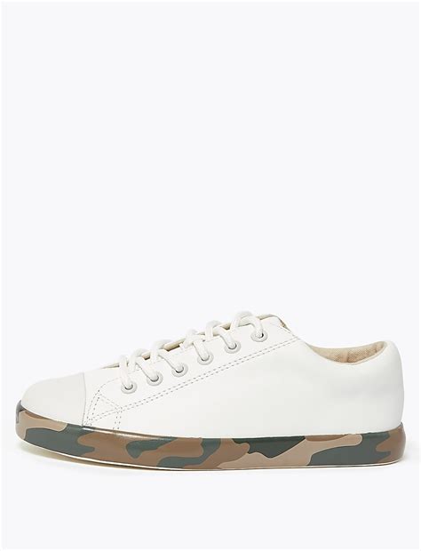 Buy Kids' Camouflage Sole Trainers at Marks & Spencer