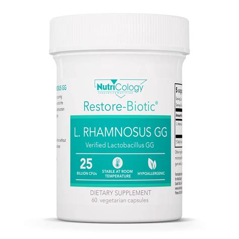 Buy cology Restore-Biotic L. Rhamnosus GG - Probiotic Intestinal ...