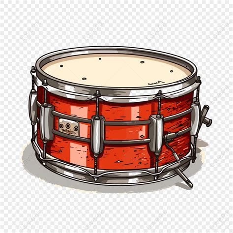 Red Snare Drum Clip Art