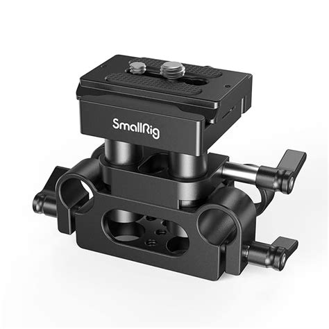 Buy SMALLRIG Universal 15mm Rail Support System with 15mm Rod Clamp and ...