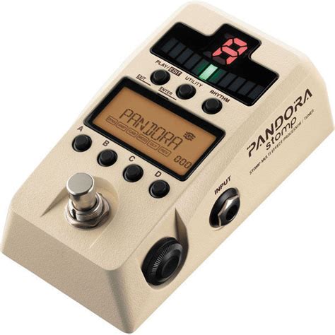Korg Pandora Stomp Multi-Effect Processor and Tuner (Ivory) – BAJAAO.COM
