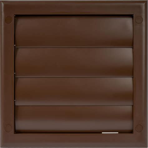 HVAC OV 4 Inch Brown Square Exhaust Vent Cover- Louvered India | Ubuy