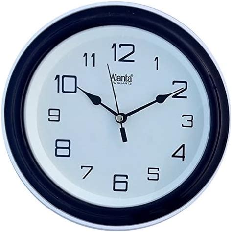 Buy Ajanta Plastic Abstract Analog Wall Clock (21.6 Cm X 21.6 Cm X 3.2 ...