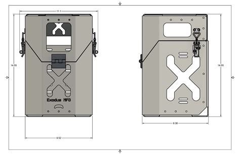 Exodus Manufacturing - Propane Tank Holders/Mounts