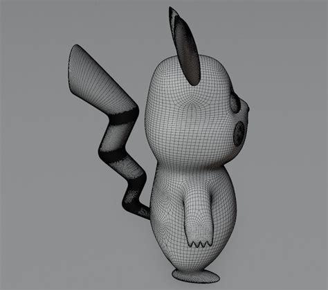 Pikachu 3D model for 3D print 3D model 3D printable | CGTrader