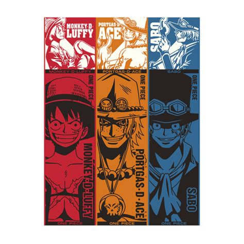 Ace Luffy Sabo Cloth Sticker | Kotian