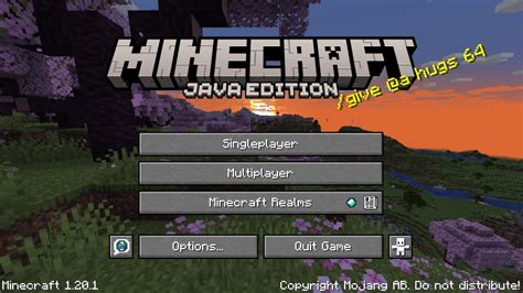 Image result for Minecraft Java Edition Home Screen