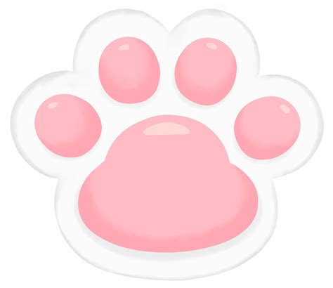 Cute Cat Paw Print