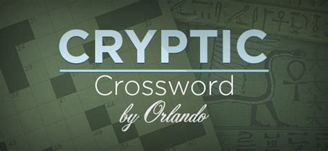 Best Cryptic Crossword by Orlando - Free Online Game | Star Tribune