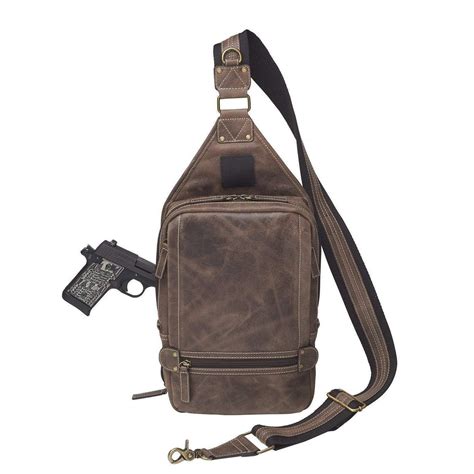 Concealed-Carry Sling Backpack | Gun Bag GTM-108| Gun Goddess ...