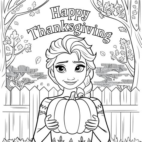 Disney Thanksgiving coloring pages - ColoringLib