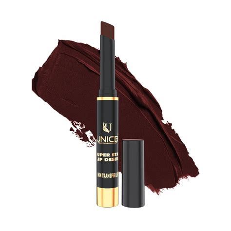 Buy UNICB Super Stay Lip Desire Colour Non Transfer Matte Lipstick ...