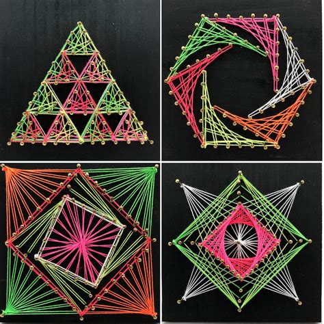 Image result for String Art Pattern Geometry