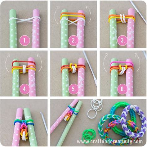 Image result for Loom Bands Tutorial Basic Step by Ste