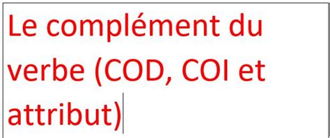 Image result for Complement Cod Coi