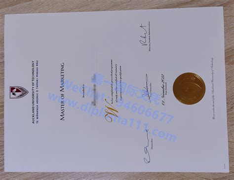 办理新西兰AUT毕业证仪式感，22年奥克兰理工大学文凭证书签名更新