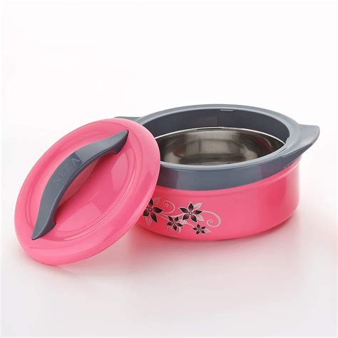 Buy Inner Steel Insulated Casserole Hot Pot for Roti/Chapati Hot Box ...