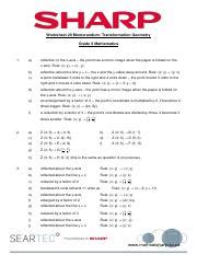 Image result for Maths Transformation Grade 9