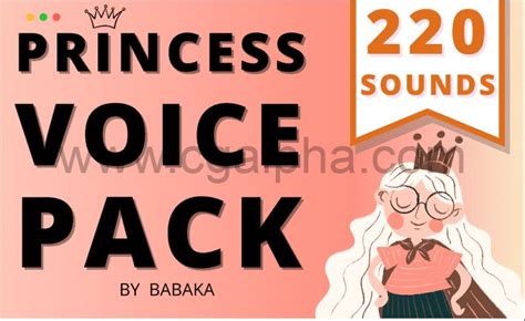 【UE4/5】公主语音包 Princess Voice Pack_CGalpha