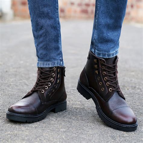 Biking Boots | Bacca Bucci Dragon | Waterproof Leather Trekking and ...