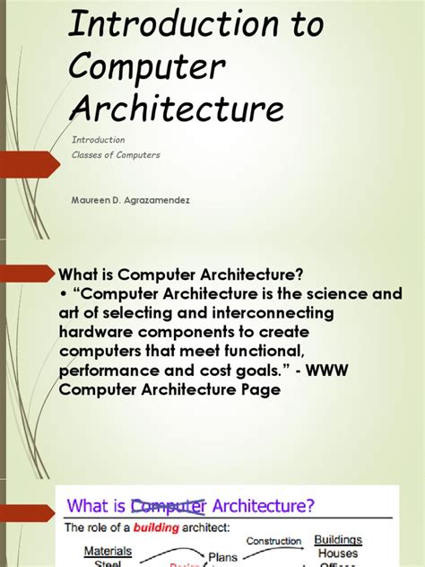 Image result for Computer Architecture Intoduction