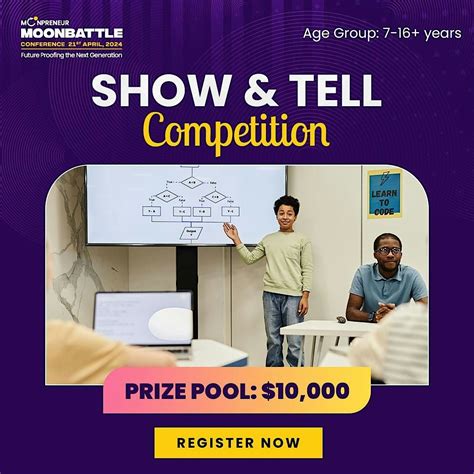 The MoonBattle Conference 2024 By Moonpreneur: Show & Tell Competition ...
