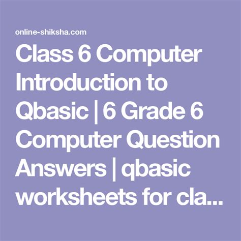 Image result for Computer Basic for 6th STD