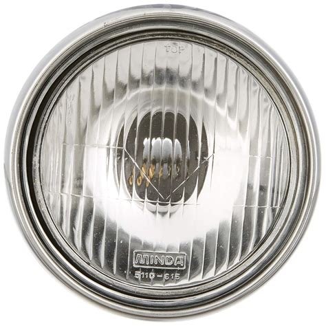 Uno Minda HL-5110A HEAD LIGHT-WITHOUT PRKING-CHROME RIM FOR BAJAJ ...