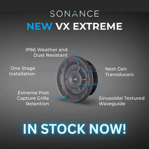 #21stcenturydistributing #sonance #inceiling #speakers #vxextreme # ...