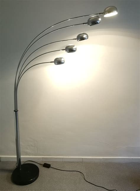Vintage Floor lamp with marble base, 1980s | #143011