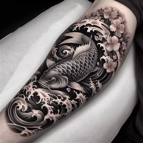 I will draw your unique and professional japanese tattoo design ...