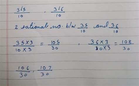 find two rational number between 3.5 and 3.6 - Brainly.in