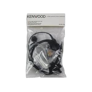 Kenwood KHS-54 Acoustic Tube Headset with Push-to-Talk (PTT) & Mic ...