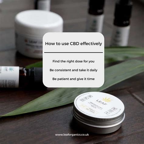 Have You Tried CBD And It’s Not Worked? | Leaf Organics CBD