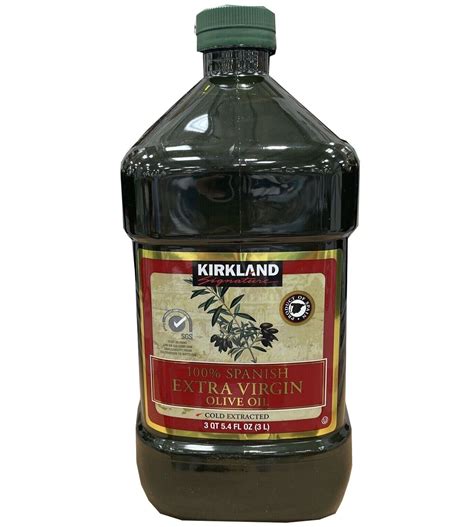 Kirkland Signature 100% Spanish Extra Virgin Olive Oil 3 Liter ...