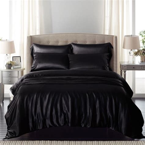 Super luxurious! High quality! Just refresh your bedroom with our black ...