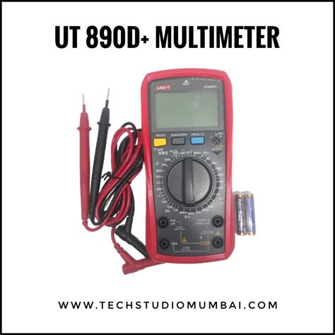 Unit UT 890D+ Digital Multimeter – Tech Studio