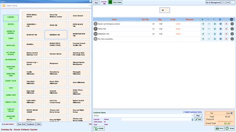 Bonrix Restaurant Ordering by Captain