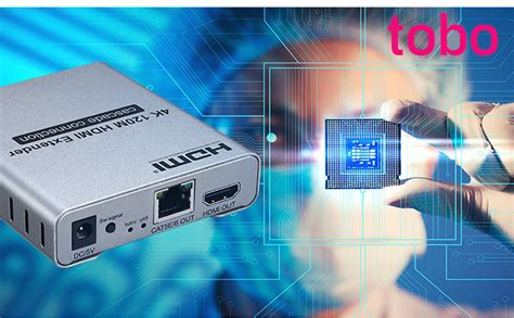 Buy Tobo 1080P HDMI Extender 120m RJ45 Over TCP/IP Cat5e/6 Ethernet ...