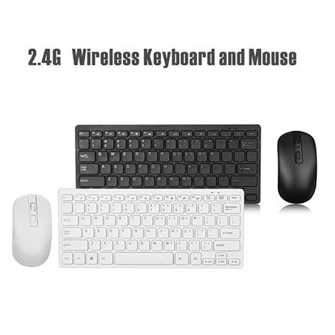 Buy ShengShi 2.4G Wireless Silent Keyboards And Mouse Set Mini ...