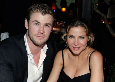 Chris Hemsworth Young CHRIS HEMSWORTH ELSA PATAKY: Thor And Wife