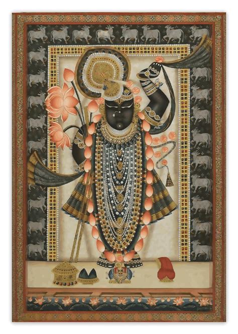 Nag-Daman - Shreenathji in Pichwai Style – PaintWaint