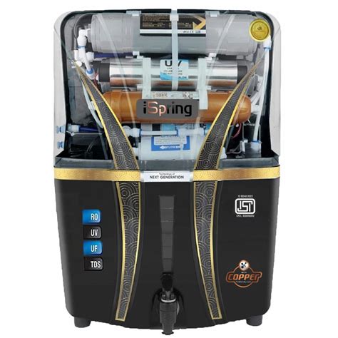 iSpring Mineral RO+UV+UF 12 Liter RO + UV + TDS ADJUSTER Water Purifier ...